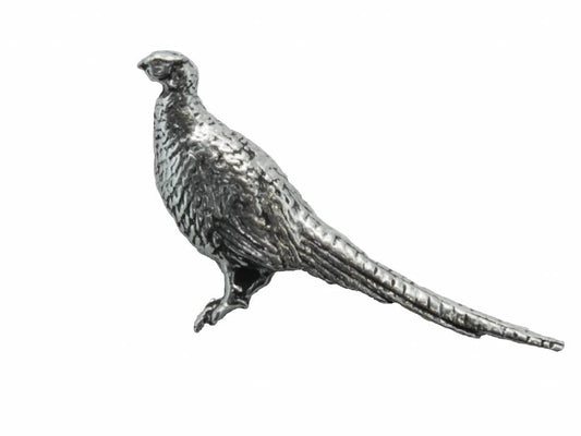 Pewter Pin No.3 Standing Pheasant